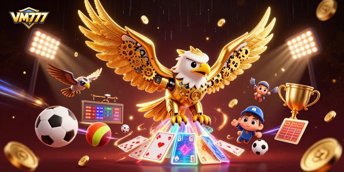 Experience VM777's thrilling online betting prowess with engaging gameplay and vibrant visuals.