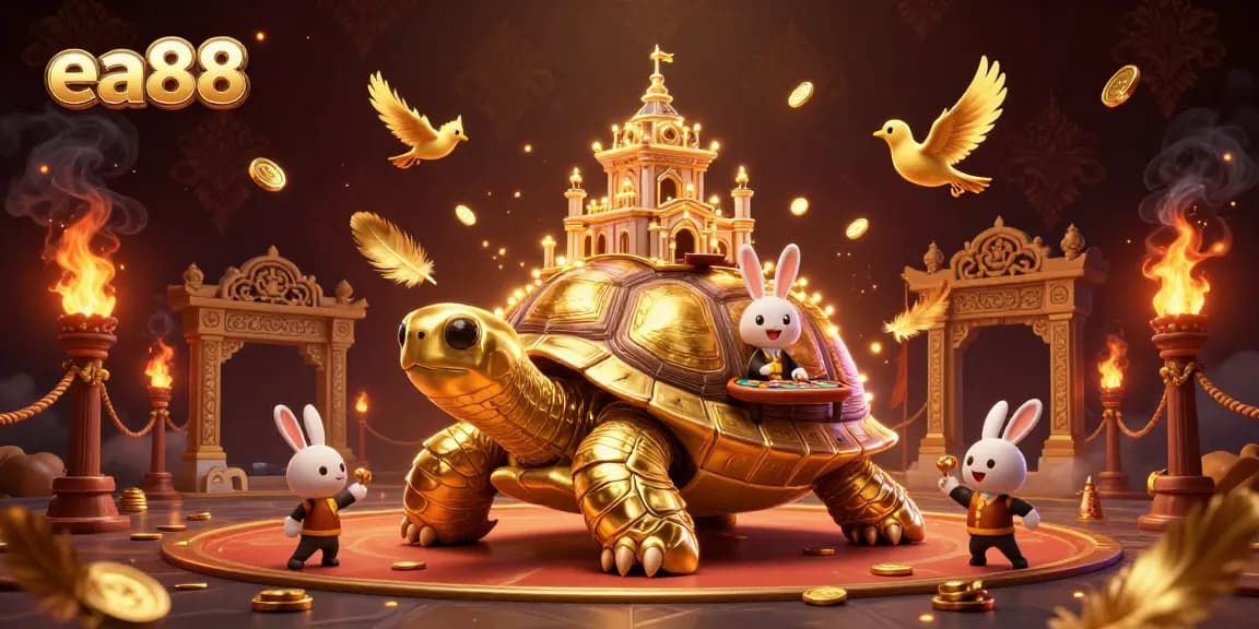 Experience engaging gameplay at ea88, featuring vibrant 3D scenes of casino excitement.