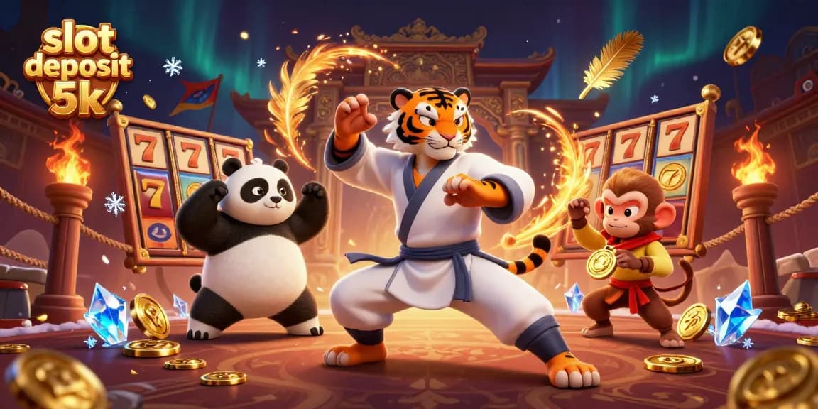 Experience thrilling wins with slot deposit 5k at our colorful online casino.