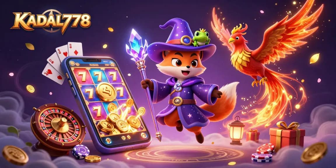 KADAL778 invites players to experience thrilling slot games with a magical ambiance and rich visuals.