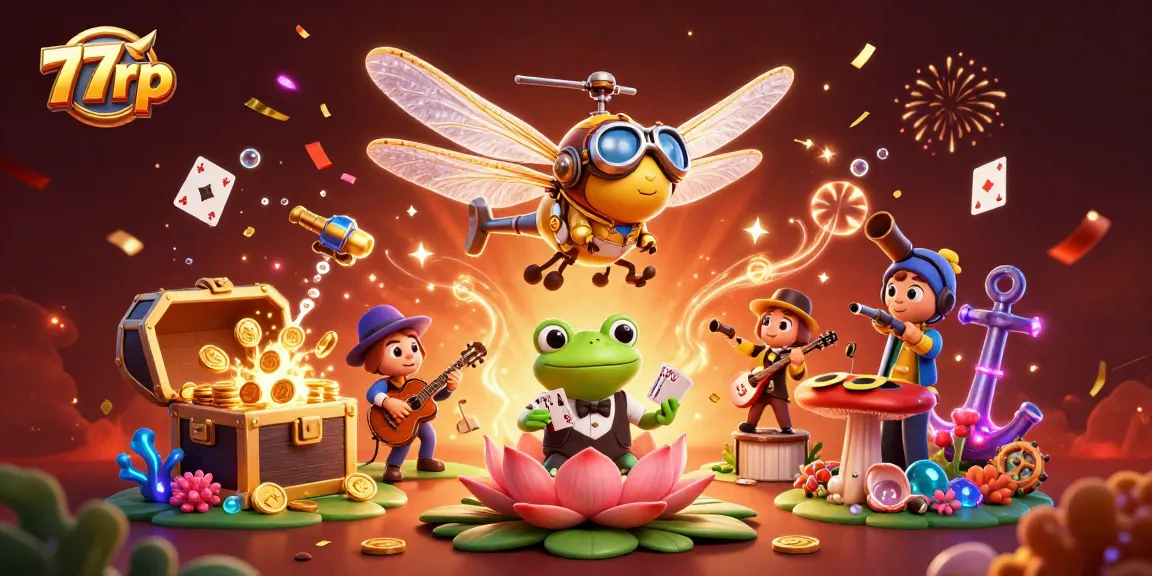 Experience winning thrills at 77rp casino with vibrant jazz, colorful gems, and thrilling gameplay.