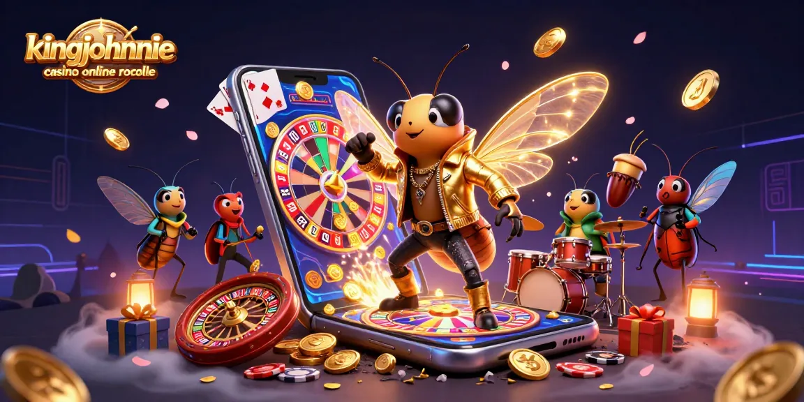 Experience kingjohnnie casino online roulette with exciting gameplay and vibrant casino-themed elements.