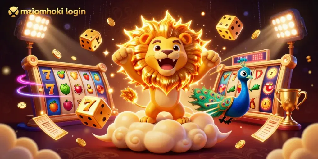Mengakses meriamhoki login dengan permainan slot yang penuh warna, serta elemen kasino yang dinamis dan menghibur.