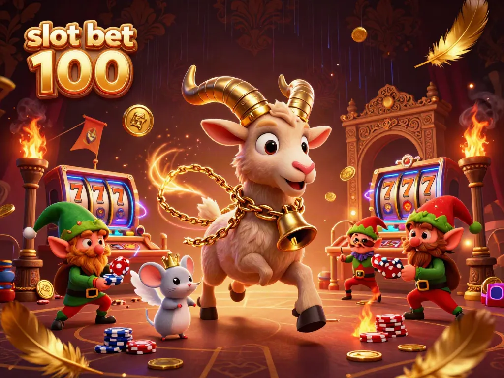 Menangkan slot bet 100 di kasino dengan Krampus dan karakter lucu yang menarik!