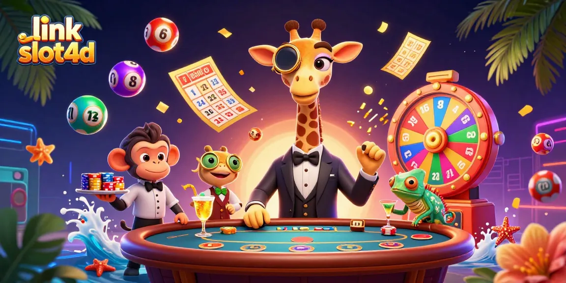 Jelajahi permainan dengan link slot4d, sambil menikmati momen penuh warna dan keseruan kasino.