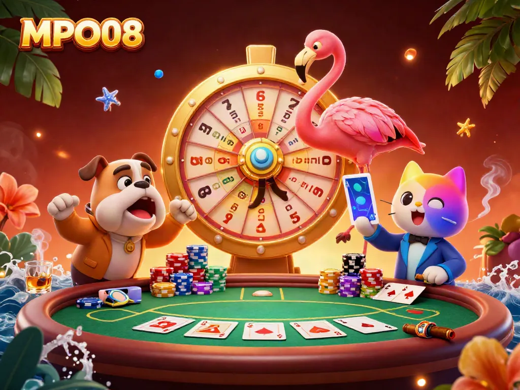 Get ready to spin the MPO08 prize wheel with thrills and excitement at the dynamic casino!