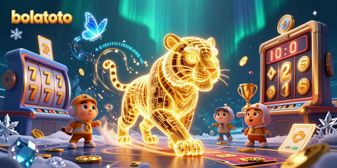 Engage with bolatoto's thrilling slot reels and jackpot features in a vibrant digital casino scene.