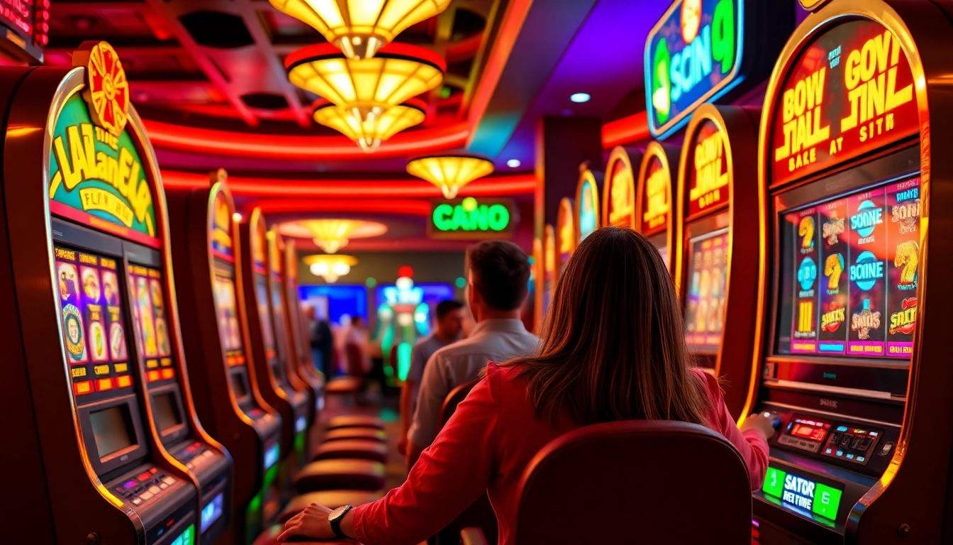 Menangkan permainan di situs gacor dengan slot machine yang menarik dan pengunjung yang antusias.