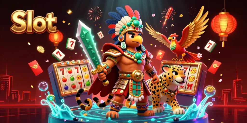 Menangkan Slot dengan karakter pejuang Aztec dan simbol keberuntungan di kasino