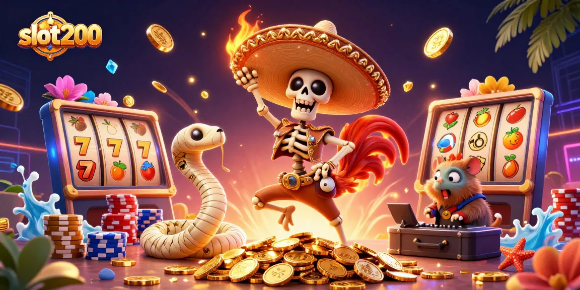 Slot200 menawarkan kemenangan maksimal dengan mesin slot berwarna-warni dan karakter berenergi tinggi.