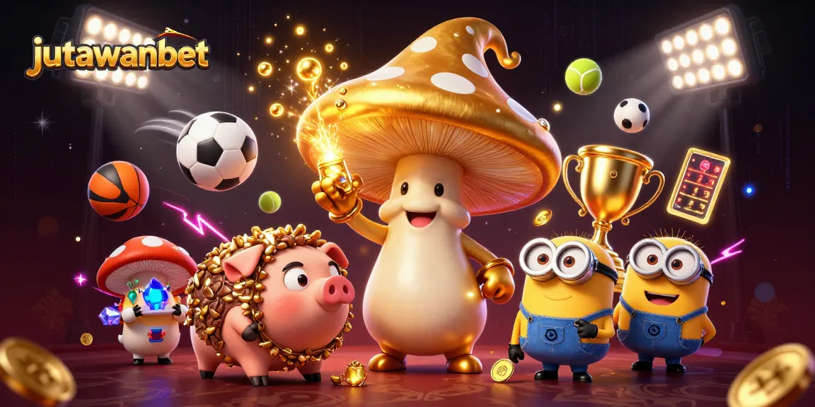 Experience exhilarating wins with jutawanbet's magical gaming scene filled with treasures and sports excitement.