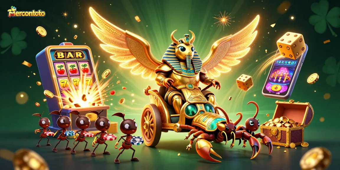 Gali kemenangan di Mercontoto dengan slot dan simbol keberuntungan yang menjulang tinggi.