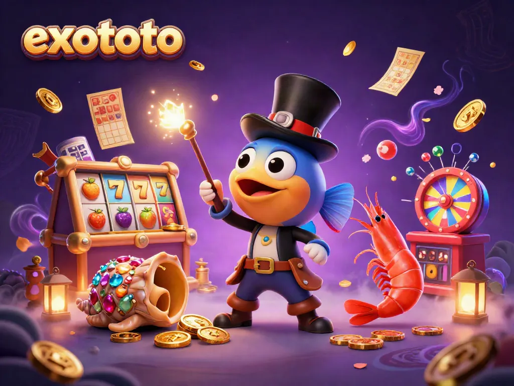 Menang dengan akun eksklusif exototo, nikmati permainan slot gacor dengan min depo serendah 5ribu.