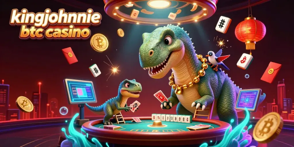 Experience engaging gameplay at kingjohnnie btc casino among dynamic 3D characters and vibrant elements.