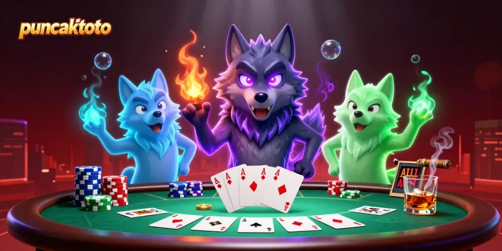 Mainkan puncaktoto dan bersenang-senang di meja poker yang penuh aksi dan keajaiban!
