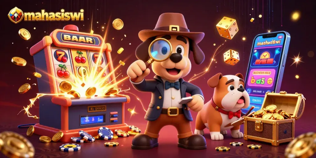 Experience thrilling mahasiswi-themed casino excitement with a dynamic jackpot scene.