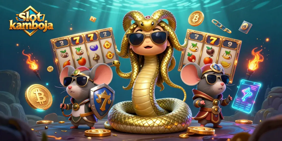 Serunya bermain slot Kamboja dengan karakter Medusa dan teman-temannya, penuh dengan elemen permainan dan detail menakjubkan.