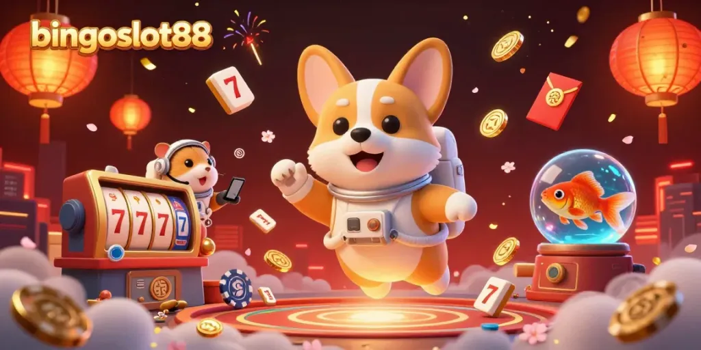 Rasakan keseruan bingoslot88 di kasino antariksa dengan berbagai elemen permainan terapung.