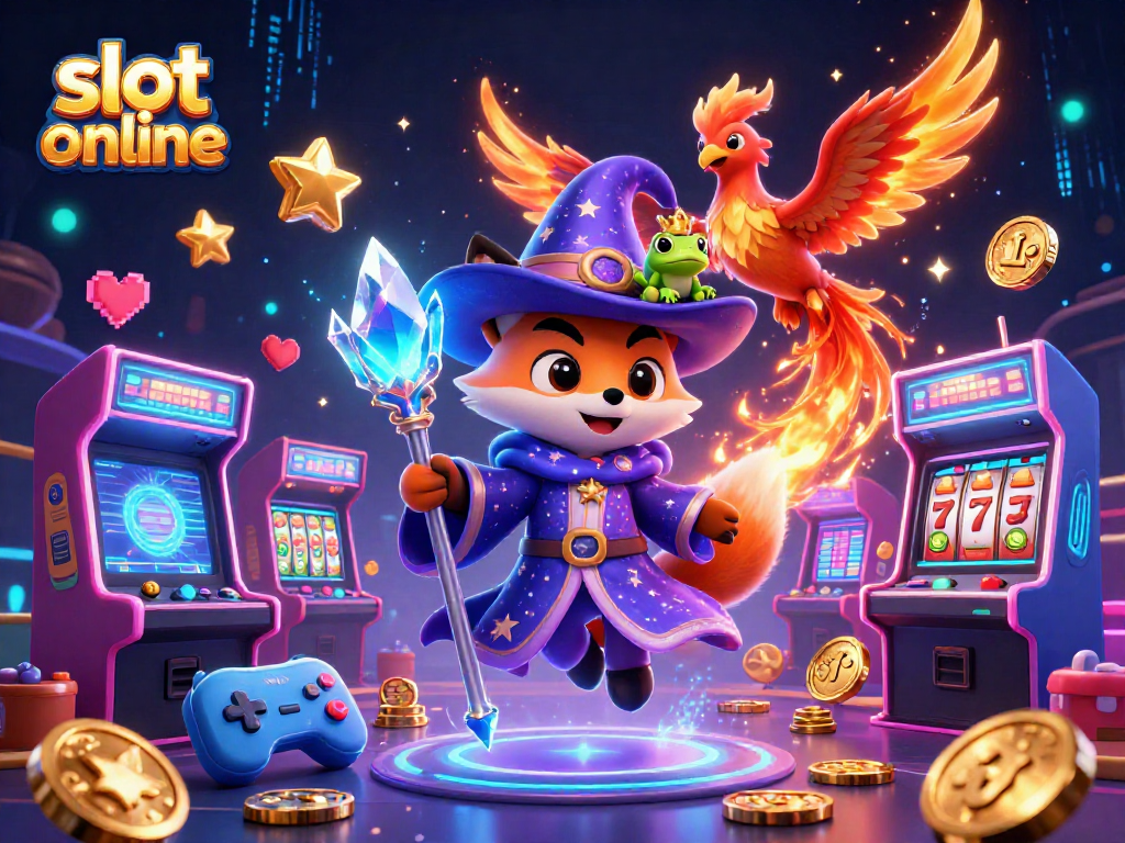 Menggandakan slot online yang penuh dengan detail 3D, menampilkan karakter ajaib dan mesin permainan yang menarik.