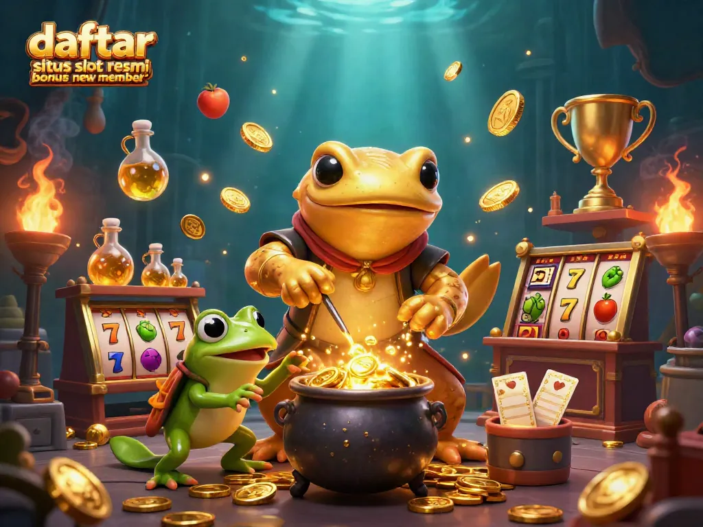 Spin the reels at daftar situs slot resmi bonus new member for exciting gaming experiences.