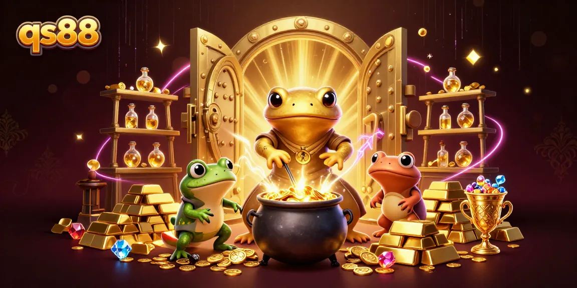 Join the excitement of qs88 with golden salmander alchemist and bubbling cauldron of riches.