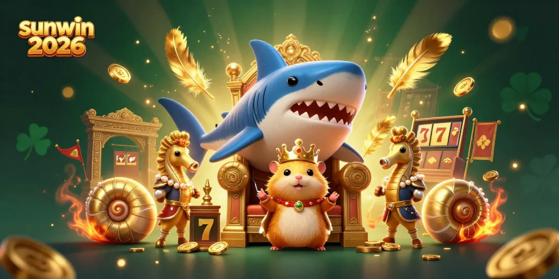 Experience thrills at sunwin 2026 with vibrant 3D gaming characters and jackpot elements.