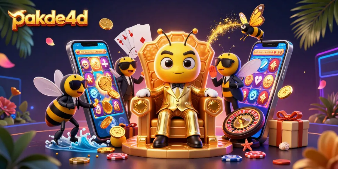 Experience the thrill of pakde4d with dynamic characters and engaging slot games in vibrant 3D art.