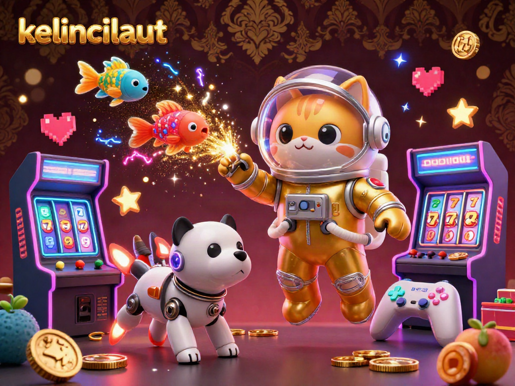 Engage with the thrilling kelincilaut casino experience featuring dynamic slot reels and vibrant game elements.
