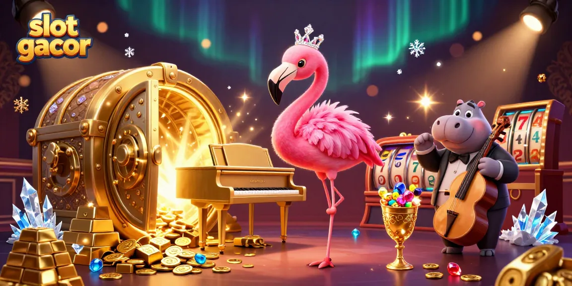 Menangkan peluang di slot gacor dengan RTP live akurat dan game menarik dalam ilustrasi kasino yang kaya detail.