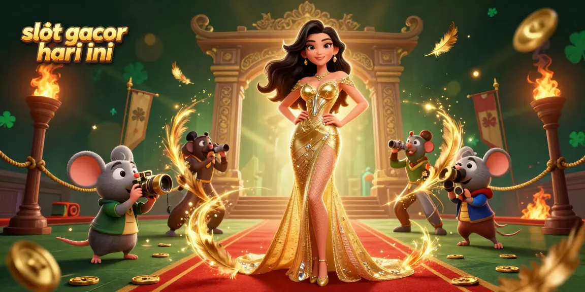 Win big with slot gacor hari ini in this vibrant, action-packed casino scene.