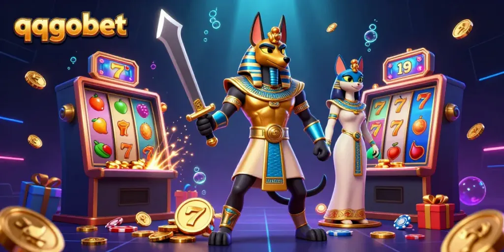 qqgobet membawa keseruan dengan Anubis dan Bastet dalam permainan slot yang atraktif.