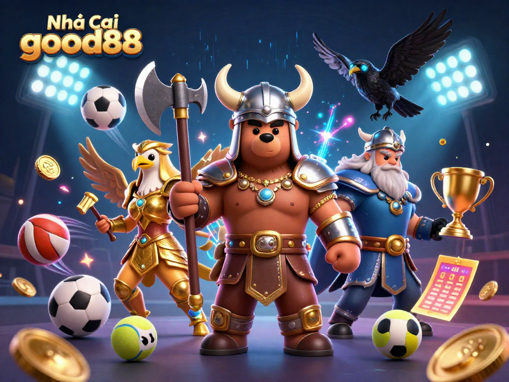 Engage in thrilling gameplay at Nhà cái good88 with dynamic casino and sports betting illustrations.