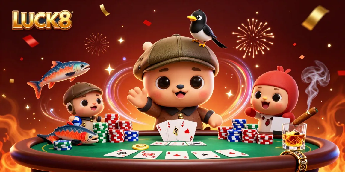 LUCK8 tặng những giây phút hồi hộp tại sòng bạc với những biểu tượng thú vị!