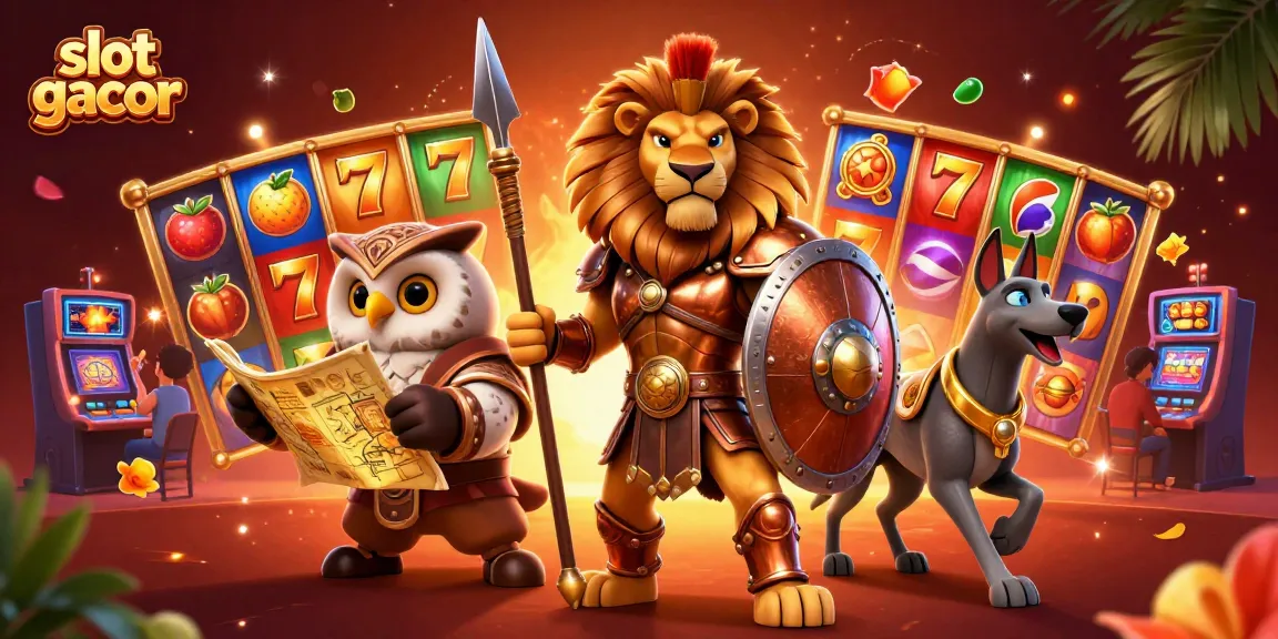 Slot gacor menghidupkan momen bermain dengan karakter kasino yang dinamis.